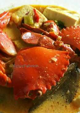 Gulai kepiting pedas