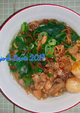 Mie Ayam Jamur Telur Puyuh