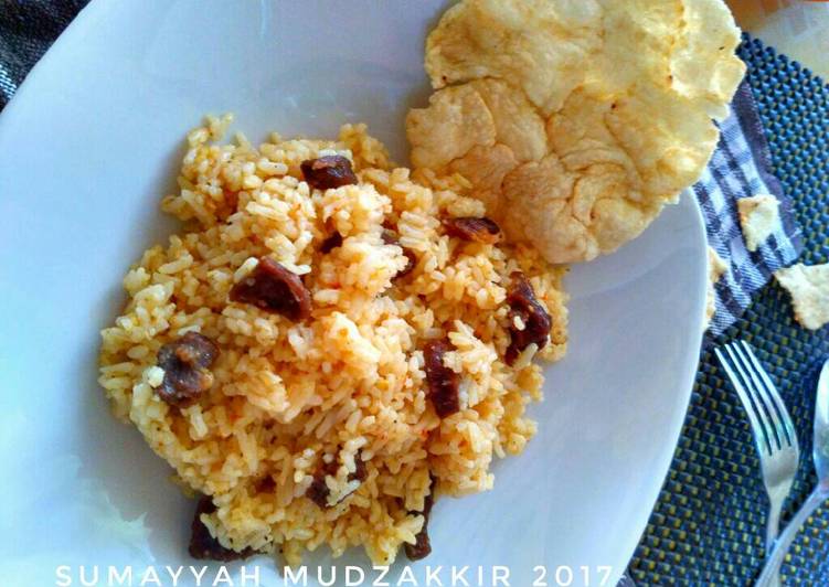 resep Nasi goreng kambing ala kebon sirih #KitaBerbagi