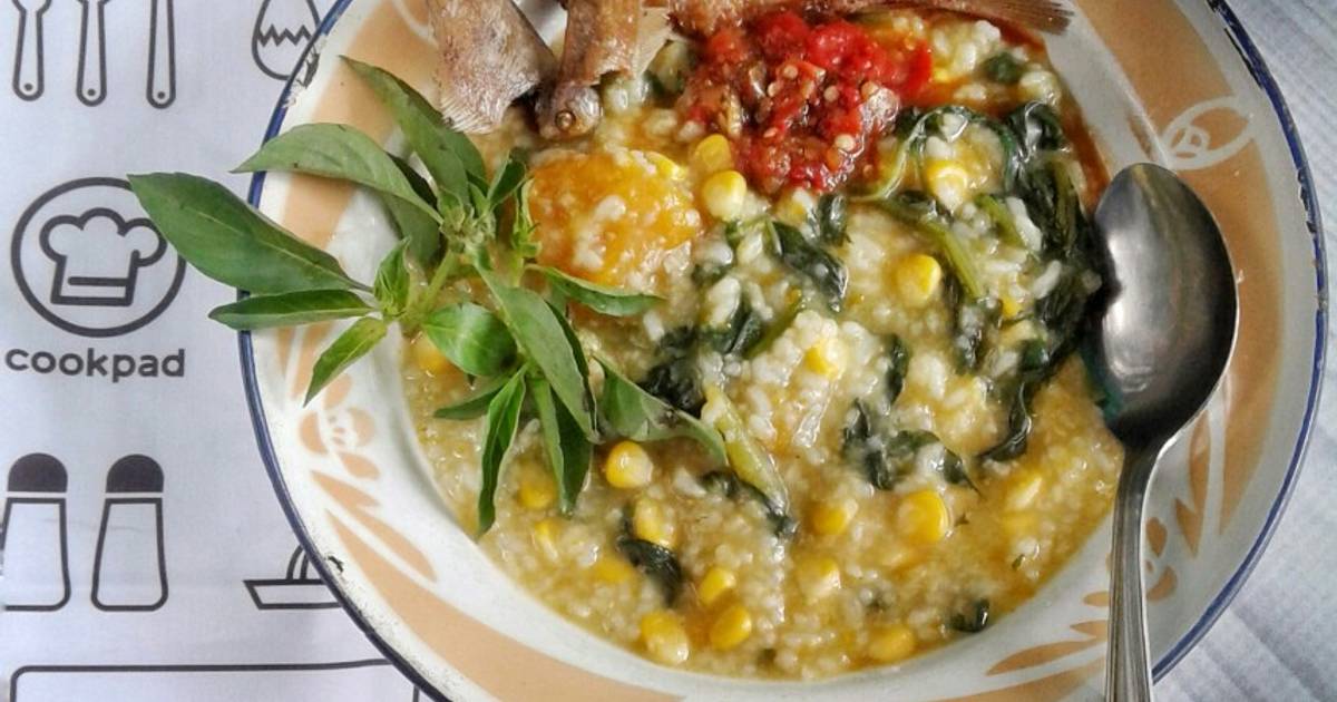 678 resep  bubur  manado  enak dan sederhana Cookpad