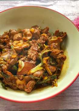 Hati Rempelo Masak Kecap ala Tiger Kitchen