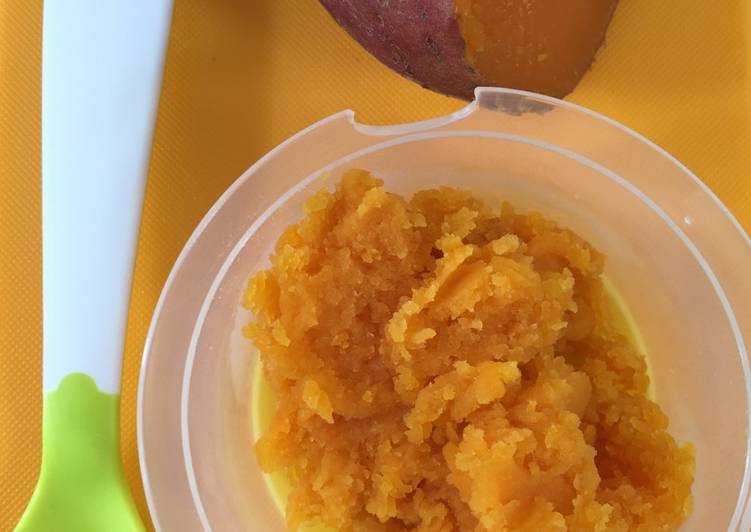 resep Sweet Potato Puree ?? (MPASI 6M)