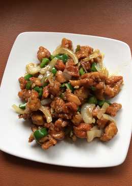 Ayam crispy lada hitam