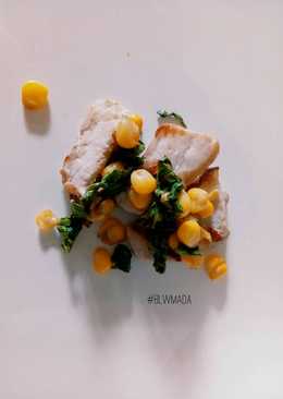 Tuna spinach corn (BLW 8m)