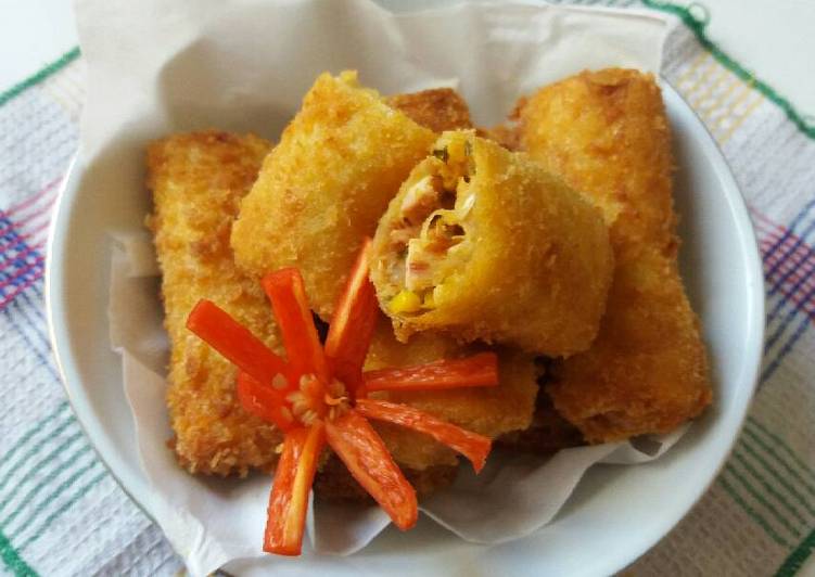 Resep Risol Ayam Plus Sayuran Kiriman dari Mardhiyah Nurhayati