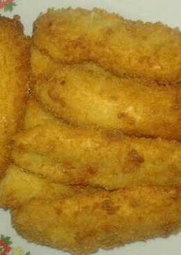 Pisang goreng bread crumb