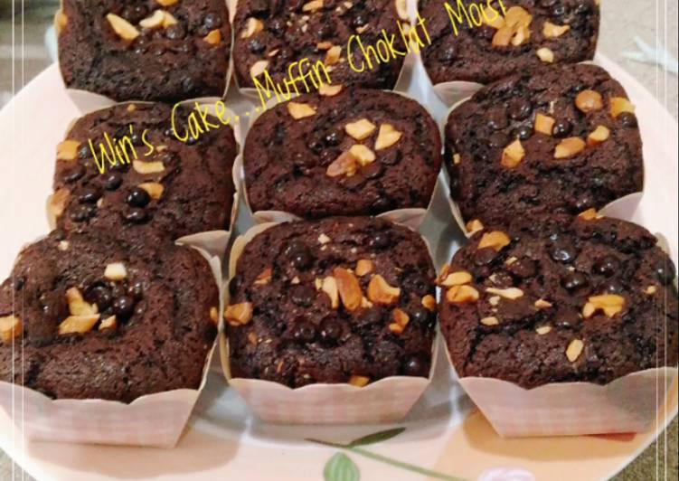 gambar untuk cara membuat Muffin Choklat Moist