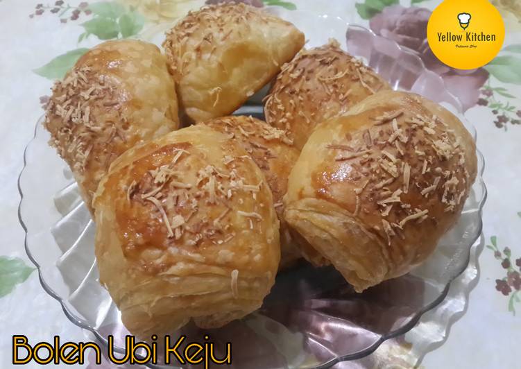 resep makanan Bolen Ubi Keju