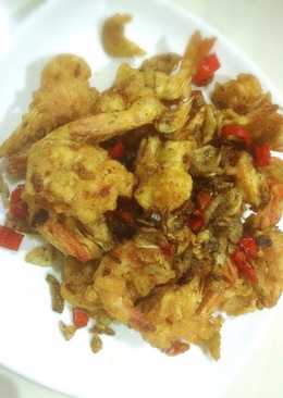 Udang krispi rica-rica