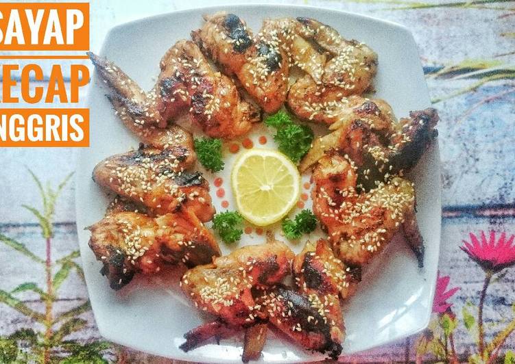 Resep Sayap Ayam Kecap Inggris Oleh Nia Dasawulan