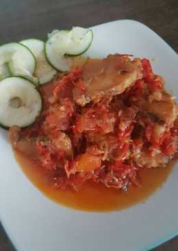 Ikan gindara sambel thailand