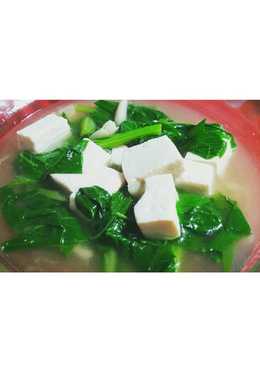 Sup Sawi Hijau dan Tahu