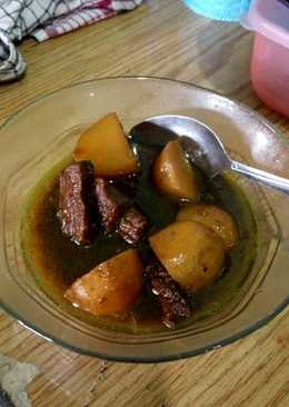 Daging sapi masak kecap