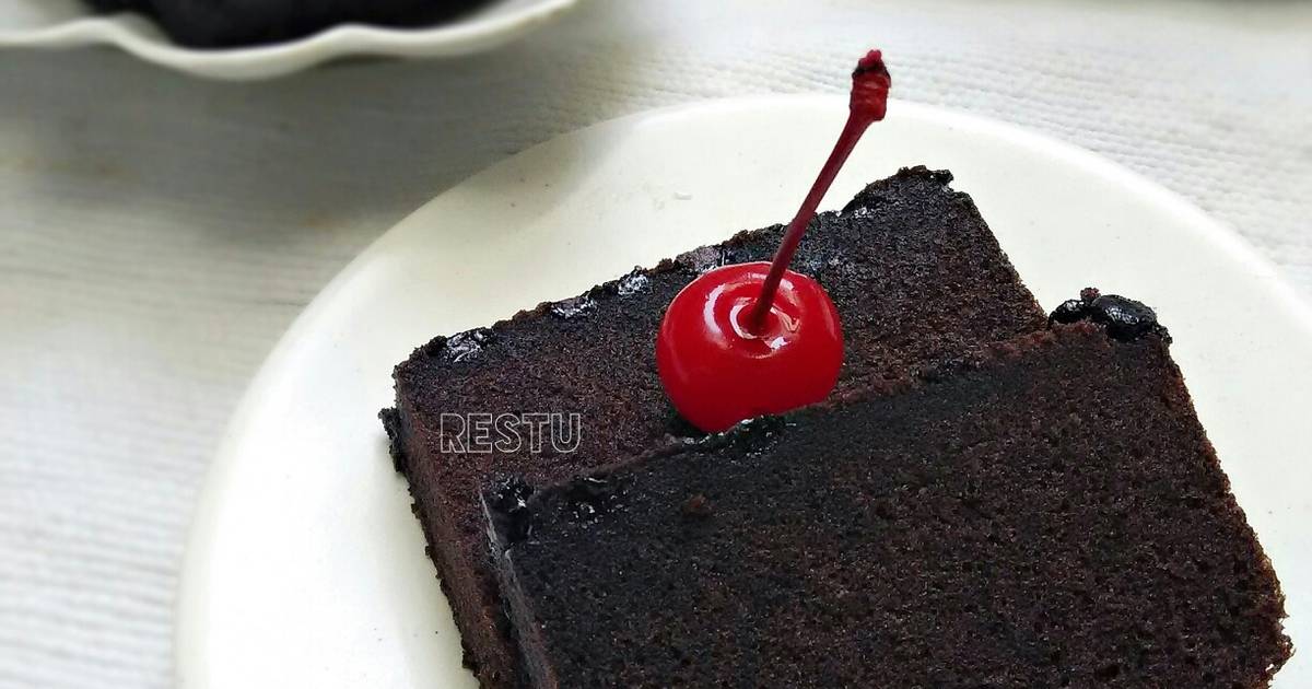 Resep TRIPLE CHOCOLATE GLUTEN FREE STEAM BROWNIES CAKE