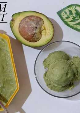 Es Krim Alpukat (No Whipped Cream)