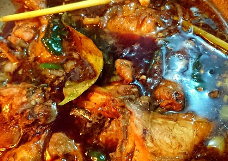 resep Ayam Kecap Cabai Hijau