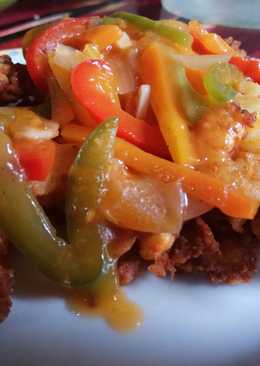 Udang Goreng Tepung saos paprika