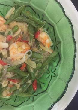 Tumis Udang Buncis Sederhana