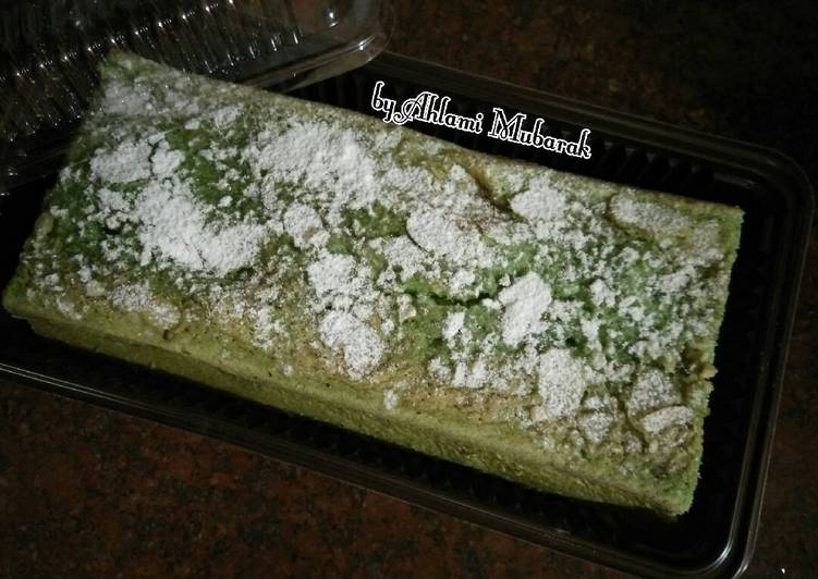 Resep Greentea snowy brownies Dari Ahlami Mubarak