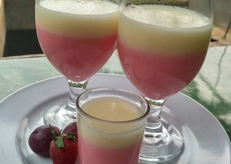 Resep Puding Delima