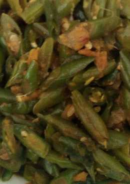 Tumis buncis cabe ijo