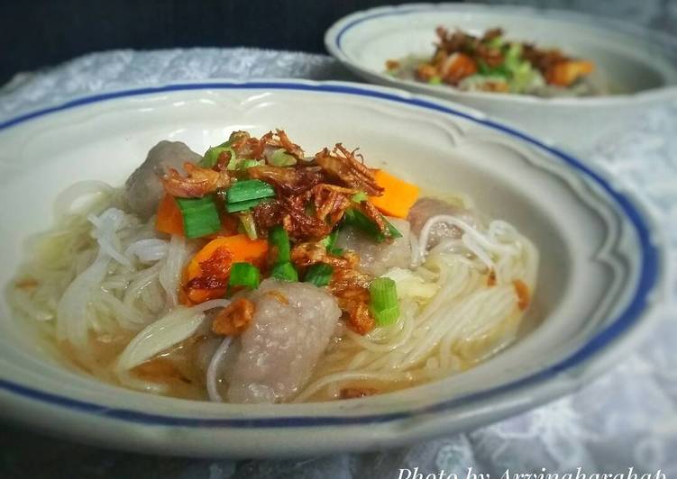 cara membuat Kuah Bakso Simple(#Pr_Recookolahanbakso)