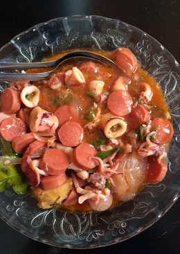 Sosis cumi tomato ketchup