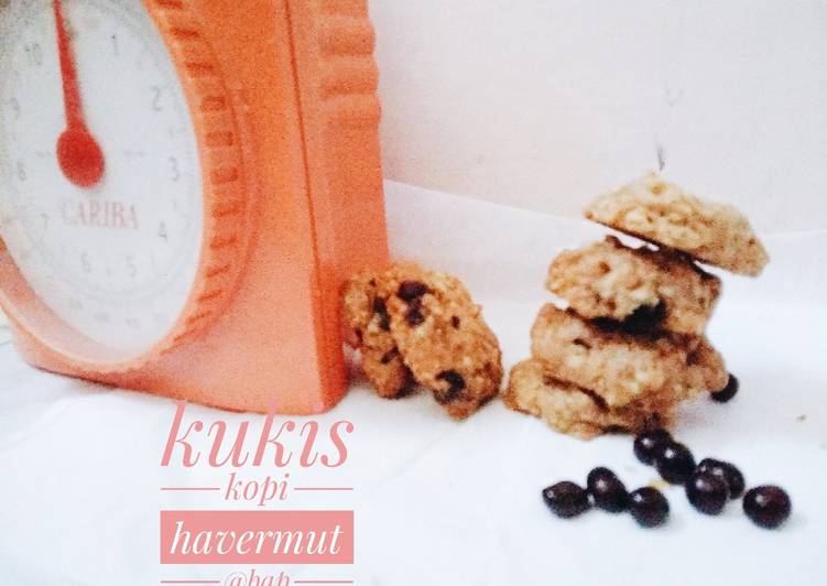 resep makanan Kukis kopi havermut