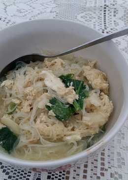 Bihun kuah sederhana