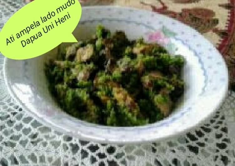 Resep Ati ampela lado mudo??