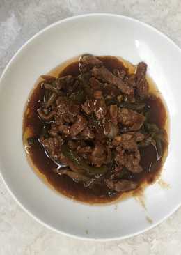 Daging tumis saus tiram