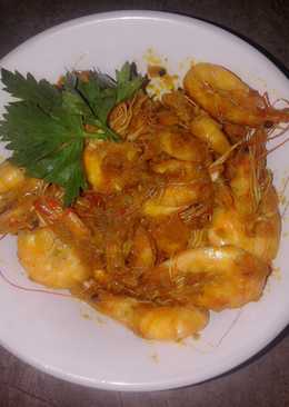 Udang bumbu kunyit