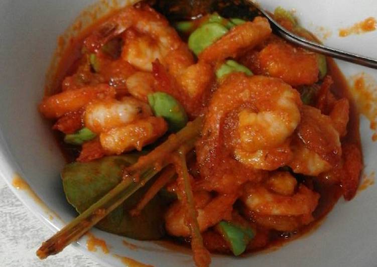 Resep Sambel Goreng Udang Pete - Kiky Gunadi