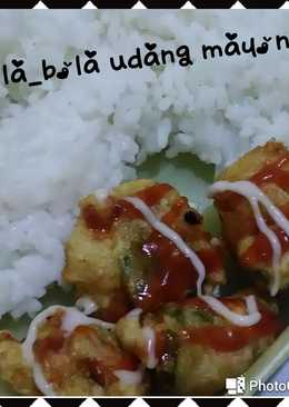 Bola_bola udang mayonaise