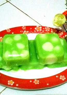 Puding polkadot susu jahe#bikin bareng