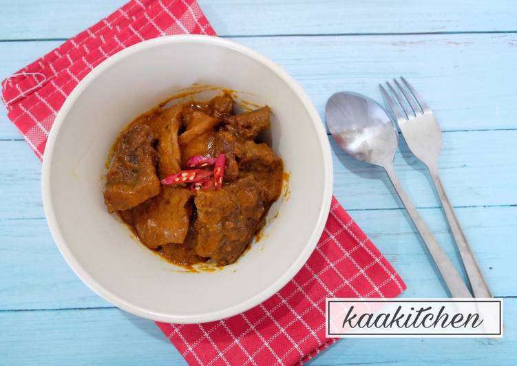 gambar untuk resep makanan Krengsengan Daging & Tahu