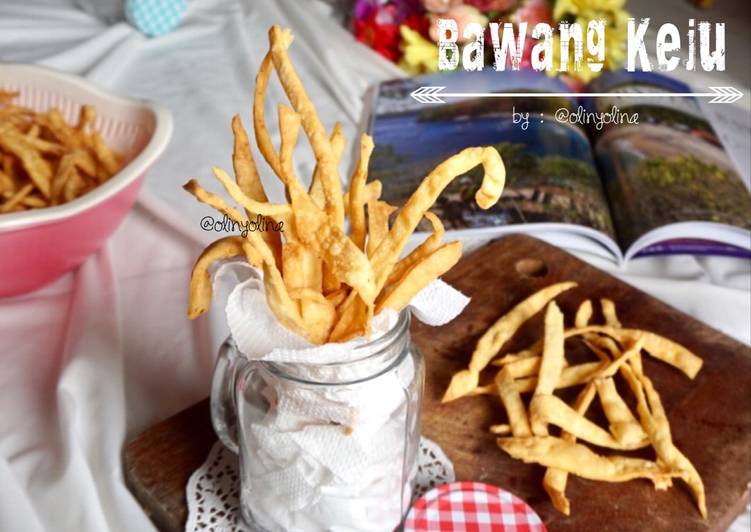 resep lengkap untuk Stick Bawang Keju