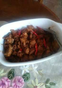 Daging sapi manis pedas simple