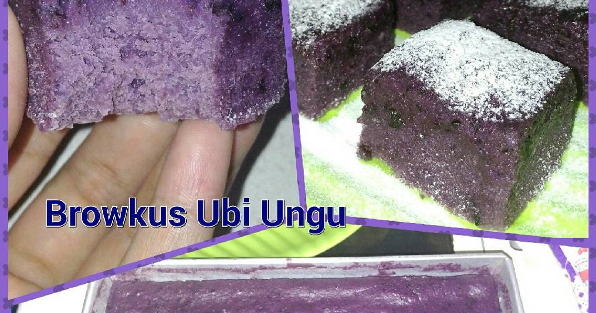  Resep  Brownies  Kukus Ubi Ungu  Mamah Raihaan