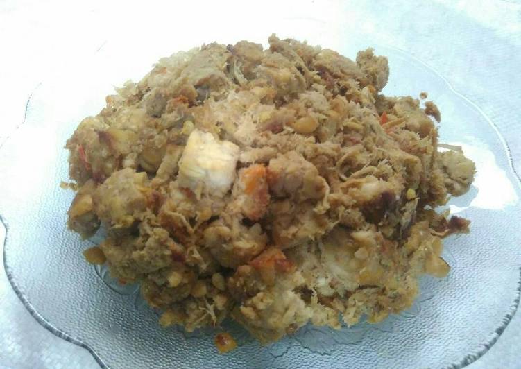 resep masakan Suwar-suwir ayam pedas manis