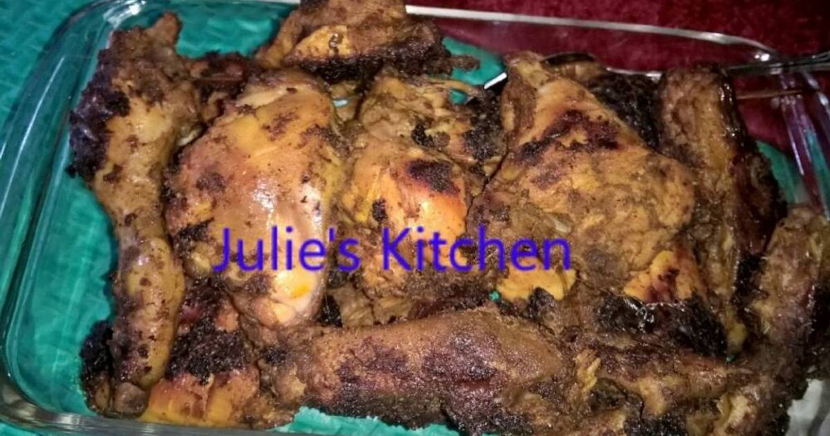 Resep Ayam Bakar Pedas ala Julie  Kustianingsih