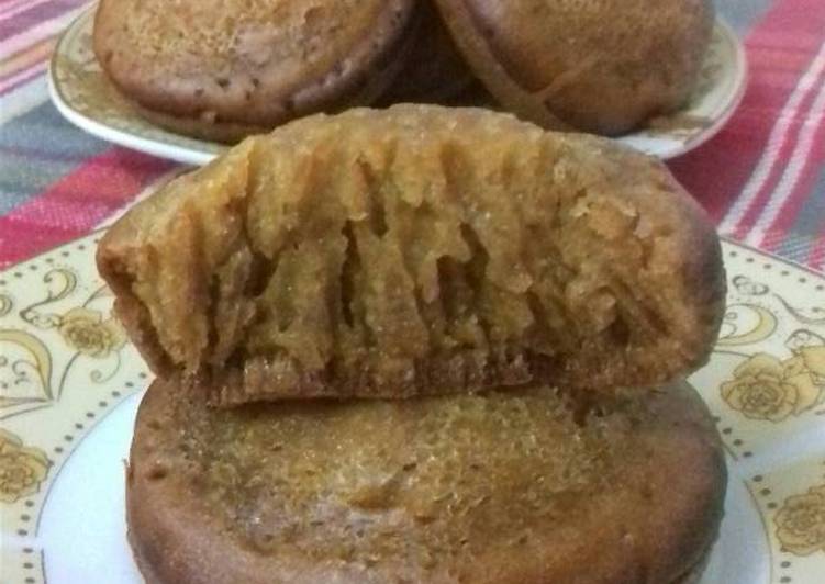 gambar untuk resep Bolu karamel sarang semut