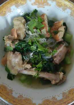 Bakso Ayam Komplit Ala Rumahan