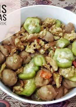 Tumis Gambas / Oyong Orak-Arik