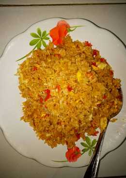 Nasi Goreng Telor Sederhana Pedas