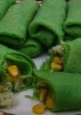 Kue Dadar Gulung Jagung Manis