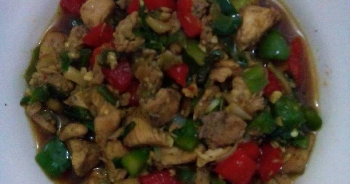 Resep Chicken Blackpepper ala Eva Dwi Mayrani