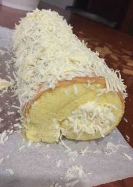 Bolu gulung keju roll cake
