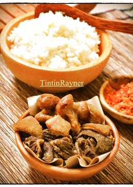 Babat Iso Goreng Asin ala rumahan khas Semarang