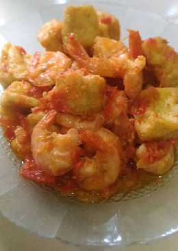 Udang Tahu Balado khas Padang